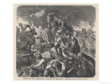 Buy The Huns Under Attila are Defeated by the Visigoths and Romans Commanded by Aetius at Chalons at AllPosters.com