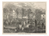 Buy Cluttered Rows of Tombstones at Bunhill Fields Burial- Ground London at AllPosters.com