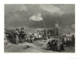 Buy Raising the Royal Standard, Charles I Raises the Standard at Nottingham at AllPosters.com