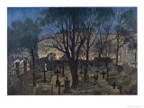 Buy Graveyard Berlin at Night, Death Here Life out There at AllPosters.com