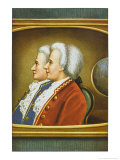 Buy Jacques-Etienne and Joseph- Michel Montgolfier French Aviation Pioneers at AllPosters.com