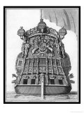 Buy The Stern of a British Warship Showing the British Coat of Arms at AllPosters.com