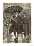 Buy Jonas Hanway Pioneers the First Umbrella in London at AllPosters.com