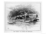 Buy The Boat Which Joshua Slocum Rebuilt and Sailed Single- Handed Round the World at Gibraltar at AllPosters.com