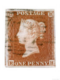 Buy Penny Red Stamp at AllPosters.com