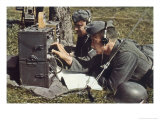 Buy German Army with Field Radio in Operation at AllPosters.com