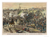 Buy The Prussians Attack a Railway Embankment at Orleans at AllPosters.com