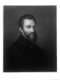 Buy Michelangelo Buonarotti di Lodovico Simoni Italian Sculptor Painter Architect and Poet at AllPosters.com