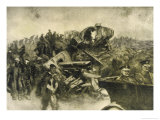 Buy The Allies Retreat Before the All-Conquering Might of the German Spring Offensive! at AllPosters.com