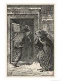 Buy Workhouse Funeral a Poor Woman is Distraught as the Body of Her Husband is Carried Away at AllPosters.com