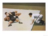 Buy Wrestling: J Ried (Great Britain) Beats Zervinis (Greece) in Bantamweight at AllPosters.com