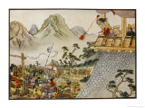 Buy Wounded Murakami Commits Hara-Kiri and Throws His Entrails at the Enemy Pretending to be His Master at AllPosters.com