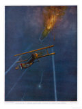 Buy Lieutenant William Robinson is the First to Bring Down a Zeppelin Over England at AllPosters.com