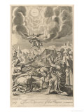 Buy As a Punishment for Carrying out a Census David Has to Choose Between Three Awful Catastrophes at AllPosters.com
