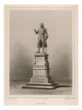 Buy Immanuel Kant German Philosopher: Commemorative Statue in Konigsberg at AllPosters.com