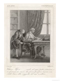 Buy Vittorio Alfieri Italian Author Instructing His Servant to Tie Him to His Writing Chair at AllPosters.com