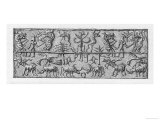 Demons and Spirits Depicted on a Babylonian Cylinder Seal