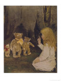 Goldilocks Gives Three Teddy Bears a Talking-To