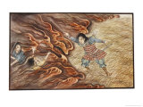 Buy Yamato-Dake Destroys His Enemies with His Magic Sword Which Also Protects Him from Fire at AllPosters.com