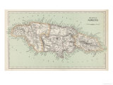 Buy Map of Jamaica at AllPosters.com