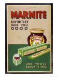 Buy Marmite Spreads and Cubes Definitely Does You Good and You'll Enjoy It Too at AllPosters.com