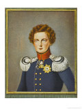Buy Friedrich Wilhelm IV King of Prussia Depicted Here as Crown Prince at AllPosters.com