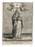 Buy Depicted Showing the Infant Jesus a Single Rose at AllPosters.com