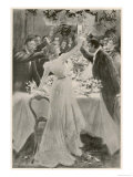 Festive Toast at a Dinner Party to Celebrate Christmas and the New Year