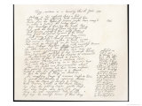 Buy Part of the Manuscript of Elegy by Thomas Gray at AllPosters.com