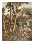 Buy Okureha is Praying at a Shrine When She is Attacked by a Would-Be Rapist at AllPosters.com