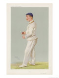 Buy C M Wells English Cricketer Seen Here About to Bowl at AllPosters.com