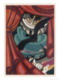 Russian Poster for the Bat Theatre