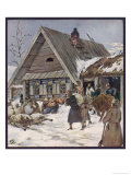 Buy Requisitioning Food in a Village at AllPosters.com
