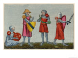 Buy English Military Costume Showing Various Types of Armour at AllPosters.com
