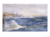 Buy British Battle-Cruisers Zigzagging in the North Sea at AllPosters.com