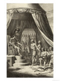 Buy Cassivellaunus Chieftain of the Catuvellauni Sues for Peace to Julius Caesar at AllPosters.com