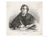 Buy Martin Luther German Church Reformer Depicted Writing at AllPosters.com