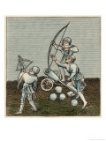 Buy English Soldiers with Artillery Long Bow and Cross Bow at AllPosters.com