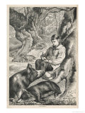 Buy Swineherd of the New Forest Hampshire England at AllPosters.com