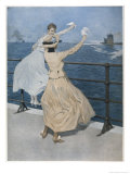 Buy Two German Ladies Wave Farewell to a U-Boat at AllPosters.com