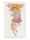 Buy Tom Awakens and Finds That the Fairies Have Changed Him into a Water Baby at AllPosters.com