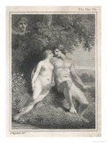 Buy Adam and Eve Watched by an Angel at AllPosters.com