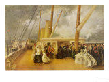 Buy In Cowes Roads Aboard the Royal Yacht Victoria and Albert II at AllPosters.com