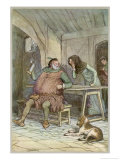 Buy The Merry Wives of Windsor, Act II Scene II: Falstaff and Mistress Quickly at AllPosters.com
