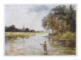Buy Trout Fishing on the Itchen Hampshire at AllPosters.com