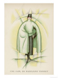 Buy Circular Cape by Madeleine Vionnet Depicted Using a Modern Cubist Graphic Style at AllPosters.com
