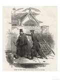 William Smith OBrien Poorly Disguised in Cape and Hat is Arrested at the Railway Station at Thurles
