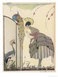 Buy Satire on the Fashion for Voluminous Short Skirts and Use of Antique Styles at AllPosters.com