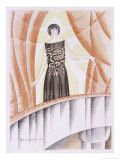 Buy Chinese Influenced Black Dress by Madeleine Vionnet at AllPosters.com