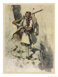 Buy Soldier of Montenegro (Balkans) Fighting the Austrians During World War One at AllPosters.com